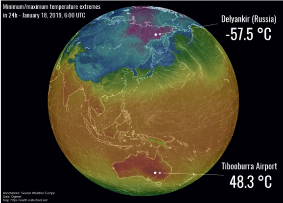 El Gran Mínimo Solar es la causa del clima extremo