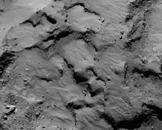 Dunas en el cometa 67P