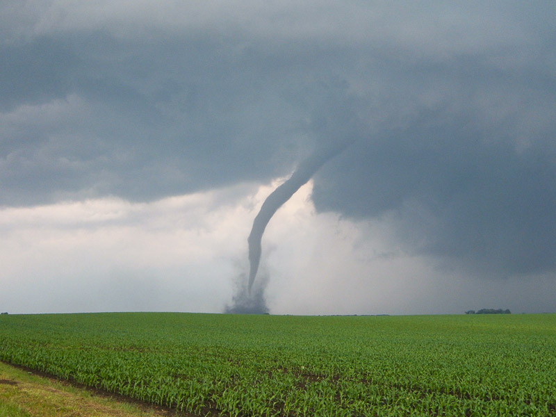 Nube en embudo