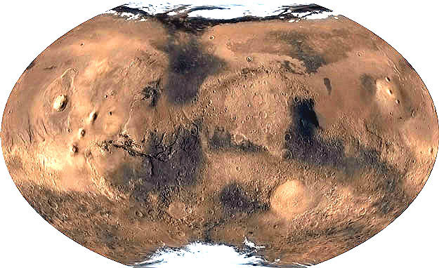 Planisferio de Marte